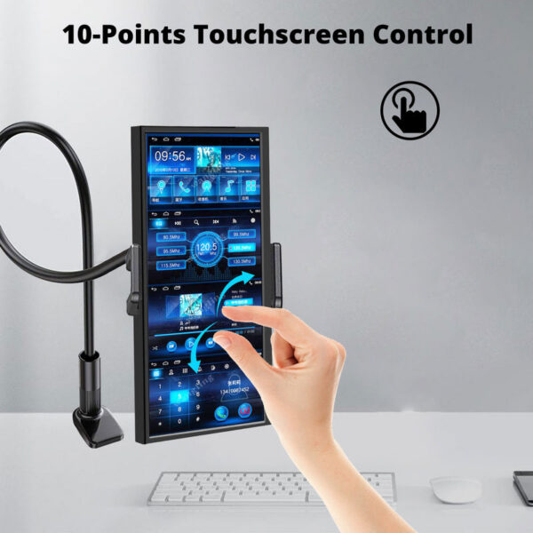 6c6d7e6896b8a6f0 12.3 /14.5 inch Toucreen Monitor HDMI & Type C 1920x720/2.5K IPS LCD Bar Computer Temp Display Widescreen