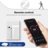6c755085e3e62ff1 MOES Tuya Smart Wifi/ZigBee Thermostatic Radiator Valve TRV Programmable App Remote Temperature Controller with Alexa GoogleHome