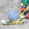 6c824184025a931b 21cm Dragon Ball Z Buu vs Goku Model Super Saiyan Genki Bomb Action Figure Model Pvc Statue Doll Collection Model Toys Gift