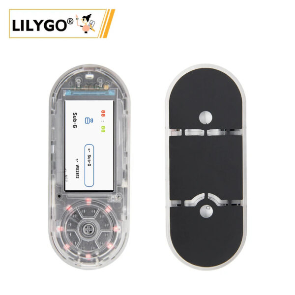 6cb5f8303aa87e44 LILYGO® T-Embed ESP32-S3 CC1101 Low-Power Sub-1 GHz RF Transceiver PN532 NFC RFID I2C Module LCD Board Built-in Battery 1300mAh