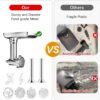 6cc5cbad00fa891a Metal Food Grinder Attachments for all KitchenAid chef and Cuisinart Stand Mixers SM-50 Series. Meat Grinders, Sausage Stuff