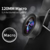 6ce414609c6fb99a MARTVSEN 120MM Macro Lens, Professional 5K HD 10x Super Macro Universal Clip Camera Photo Lens for iPhone Samsung Andriod