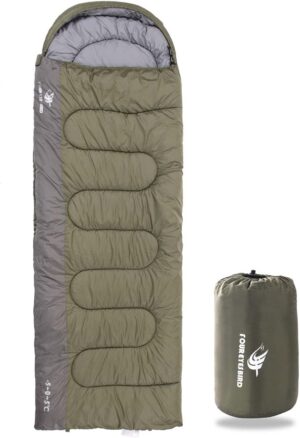 6ce8793bbc92ecb2 Sleeping Bag for Adults & Kids,Waterproof Lightweight Backpacking Sleeping Bags, Envelope Hooded 3 Season for Camping Hiking Outdoor Travel