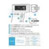6ce9c4dfc71f86bd JOWOOM T2 Smart Guitar Tuner Peg String Winder for Guitar Ukulele Chromatic Tuning Built-in Rechargeable