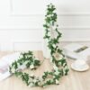 2.5m 1.8m Flower For Garland White Pink Home Room Wedding Decoration Silk Artificial Rose Vine Han