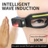 6cf05538572ac07a New XTE multifunctional glasses light with Type-C charging, warning headlamp, compact and portable, touch-sensitive headlamp