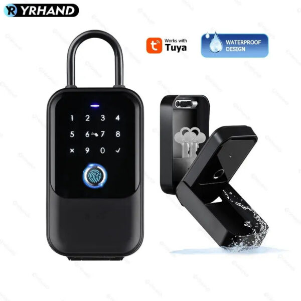 6cf44d3855980205 TTlock Smartkey Lock Box Home Key Wireless Smartlock Box Electronic Key Box App Digital Code Bluetooth Key Safe Padlock for Host