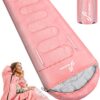 6d0072eff6cf2db0 Sleeping Bag for Adults 220×85cm, 3-4 Season Warm & Cool Weather Sleeping Bag with Zippered Holes for Adults & Kids Camping,Traveling, Music Festival and Outdoors,1.9KG