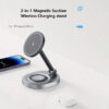 6d3324b5bdf65c15 2 In 1 Magnetic Wireless Charger Stand Pad For iPhone 15 14 13 12 Pro Max 11 X Apple Watch Fast Charging Dock Station