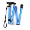6d4bc52b9d6dbffc Hiking Camping Mountaineering Walking Stick Telescopic Baton Trekking Poles Folding Cane Crutches Pole Unisex