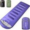 Atarashi Camping Sleeping Bag- 4 Seasons for Adults, Light, Warm, Extra-Large with Compression Sack- Great for Hiking, Backpacking & Outdoor Adventures