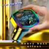 6d80758d123c6917 Q7 Charger Car FM Transmitter Bluetooth Hands Free Mp3 True 3.1A Dual USB Port PD Charging