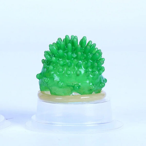 6e0d5463980b1de8 1PC Dotted Condoms Sex Toys Passionate Women Vaginal G-Spot Stimulation Sex Accessories Large Lubricated Orgasm Penis Sleeve 18+