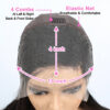 Wigs Jerry Curly Front 13x4 Transparent Lace For Women 4x4 Closure Short Bob Human Hair Wig 8-14inch