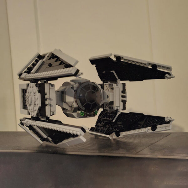 6e31cb0833978fd2 418Pcs TIE Interceptors Defender MOC Building Blocks Imperial Fleet Emperor Royal Guard Fighters DIY Brick Space Collection Toys