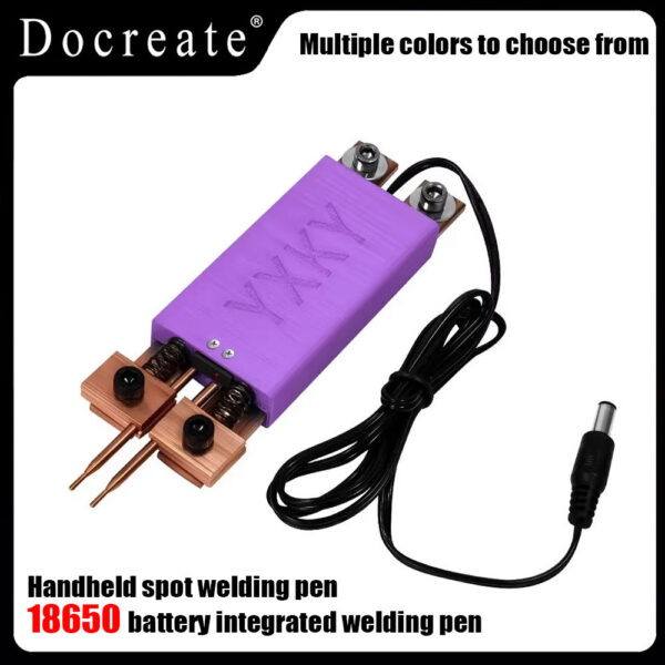 6e3b3d35de4e2621 Welding Pen Integrated Welder Hand-held with Automatic For 18650 Battery Trigger Mini Spot Weld