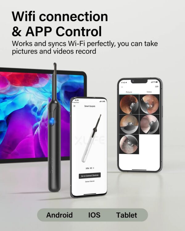 Collection Ear Cleaner Bebird X0 Wax Remover Tool Smart Visual Sticks Otoscope 1080P HD Earpick Endoscope Earring