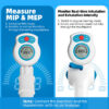 Breathing Exercise Device for Lungs Electric Manometer Lung Exerciser Respiratory Muscle Expander Trainer with Training App