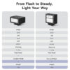 6e8ee896baa86ba7 Ulanzi SL01 SL02 SL03 Mini Camera Flash Light SpeedLite GN8 6500K for Canon Sony Nikon Camera DSLR Vlog Live Outdoor Photography