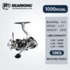 6eaa667b1eaf5ab4 BEARKING brand New arrival Saltwater Fishing Reel Spinning 1000-6000 9+1BB 5.2:1 Max Drag 10-20KG Water-Proof Reels