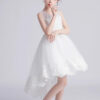 Kids Dress For 4-12 Girls Costumes Wedding Party Tailing Evening Elegant Princess Sleeveless Children’s Dresses