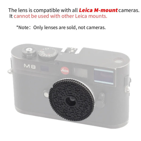32mm F10 Free Focus Pancake Lens for Sony E Mount/for Nikon Z-Mount/for Fuji X-Mount/EF-M/M43  Mount Series Mirrorless Cameras