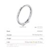 6eb6674716231dcb Modian 100% Real 925 Sterling silver Stackable Ring Clear Fashion Simple CZ Wedding For Women Genuine Classic Jewelry