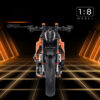 6ebb6af7584a1e81 1:8 Motorbike Model Building Blocks Sets Racing Moto Bricks Toys Kids Boys Children Birthday Gifts Adult MOC Technical 579Pcs