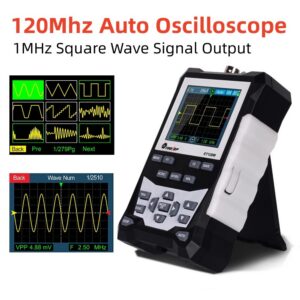 6ed7fcc6e9d5b9c2 TOOLTOP ET120M 120MHz Handheld Digital 1Mhz Square Wave Signal Output Auto Oscilloscope for Electrical Car Repair