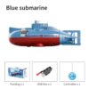 6ee83faa709709e2 Mini RC Submarine 0.1M/s Speed Remote Control Boat Outdoor Waterproof Diving Toys Simulation Model Kids Boys Girls Birthday Gift