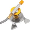 Dilwe Gaskocher Adapter Universal Ultraleicht Gasherd Tank Zylinder Konverter für Outdoor Camping