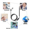 6ef1a940fda82ca5 Medical In Cleaning Endoscope Spoon Mini Camera Picker Wax Removal Visual Ear Mouth Nose Otoscope Support Android PC