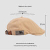 6ef918fbdb8e3dd8 Cotton Peaky Blinders Caps For Men Hats Berets British Western Style Ivy Cap Classic Winter Woman Vintage Linen Beret