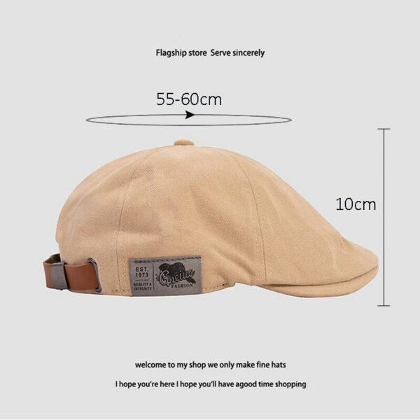 6ef918fbdb8e3dd8 Cotton Peaky Blinders Caps For Men Hats Berets British Western Style Ivy Cap Classic Winter Woman Vintage Linen Beret