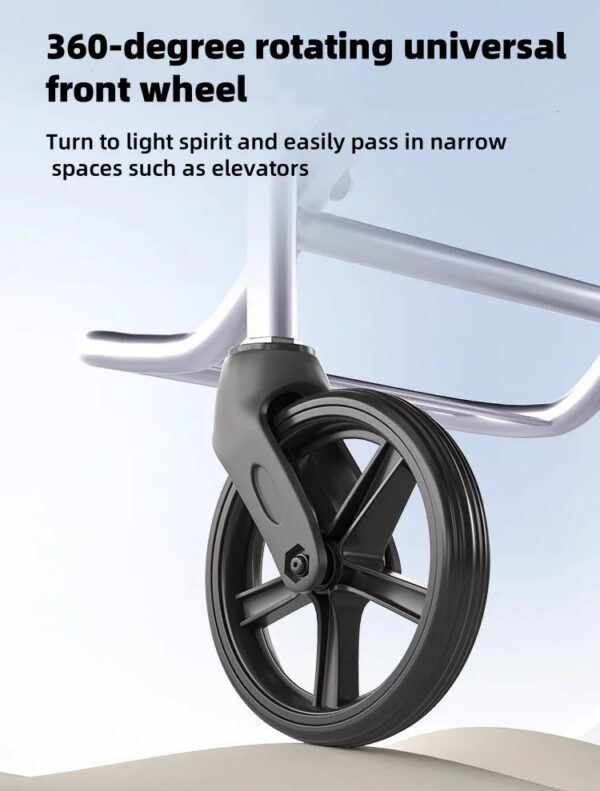 Mobility Medical Equipment Mobility Wheelchair China Factory Lightweight Wheelchair for Elderly Disabled