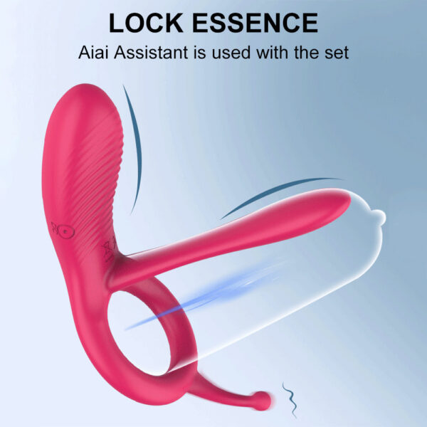6f02d00ddf73bb0a Long Tongue Sleeve Ring Vibrator Men Massager 10 Frequency Clitoral Anal Stimulation Erotic Sex Toys for Couples
