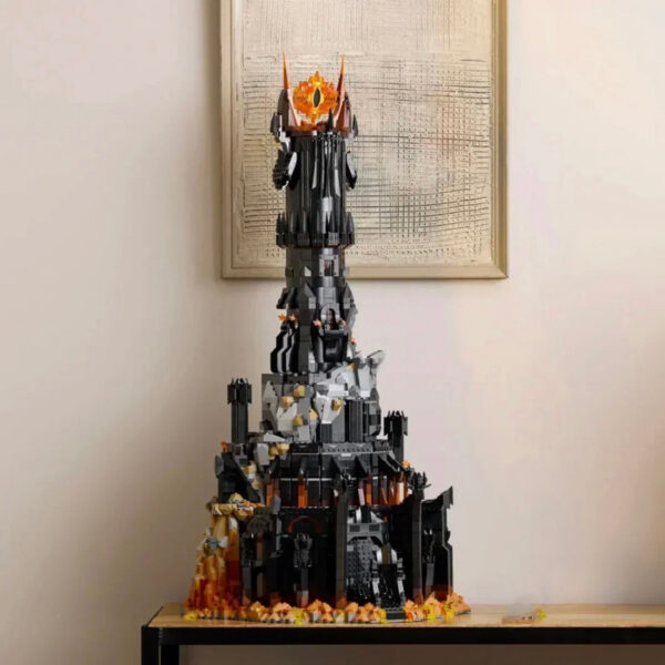 6f0bd954758be29b 5471Pcs 2024 New 10333 Black Tower Dark Model Building Blocks Kit Bricks Creative MOC Toy for Boys Adult Birthday Gifts