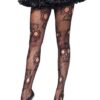 6f14e463089d8bb8 Leg Avenue womens Skull Fishnet TightsCostume Hosiery