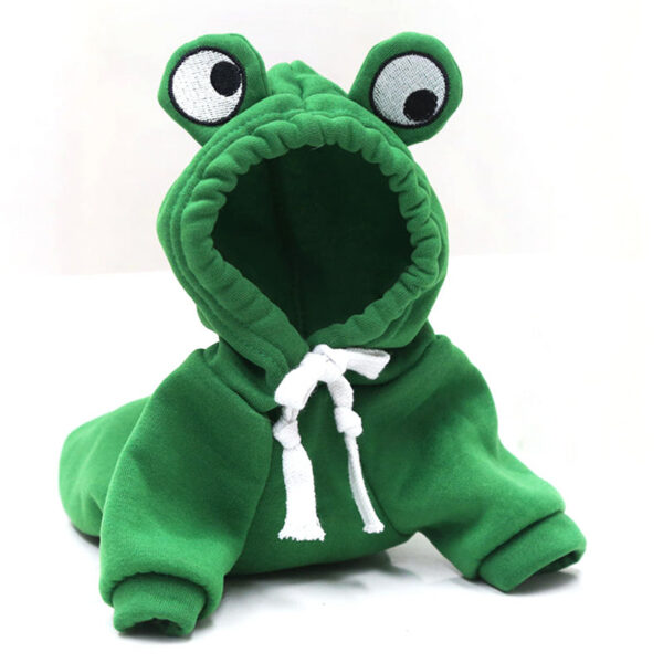 Cute Fruit Dog Clothes Hoodies Warm Fleece Pet Clothing Cat Costume Coat for Puppy Small Medium Dogs Cats