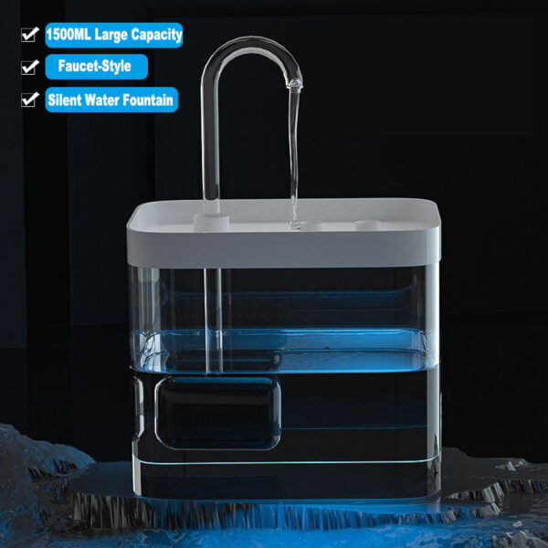 Pet Intelligent Circulating Dispenser for Cat Dog Silent Automatic large Capacity Water Feeding hine