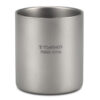6f4a7215212118c4 Tomshoo 220/350/450/600ml Double Layer Titanium Water Cup Coffee Tea Mug for Home Outdoor Camping Hiking Backpacking Picnic