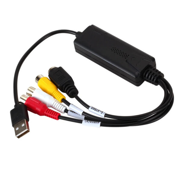 6f5155e7ad574fa6 LccKaa AV RCA to USB 2.0 cable adapter converter Audio Video Capture Card Adapter PC CableS For TV DVD VHS capture device