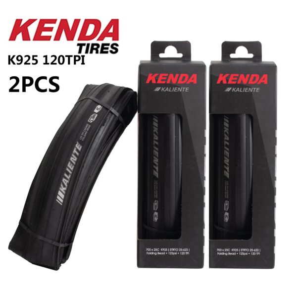 6f5da51a8bacabe8 2PCS KENDA K1018 K925 K1092 Road Bicycle Tire 700x25C 700x28C Road Bicycle Clincher Foldable Gravel Tyre