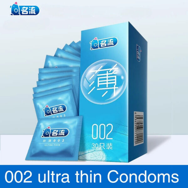 6f5fc323e82867b1 30pcs Condoms for Men Ultra Thin 0.02 Natural Latex Lubricated Cock Condom Intimate Penis Cock Sleeve for Adults 18 Sex Toys