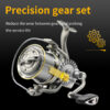 NGK Stainless Steel Bearing Spinning Fishing 8000 9000 10000 12000 14000 25KG Powerful Reel Saltwater Fresh Water Drag