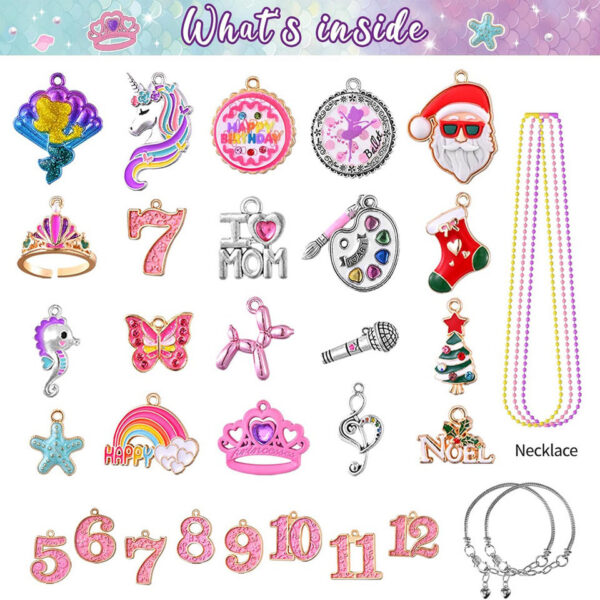 6f8615bebbc94564 Mermaid Jewelry Product Making DIY Art Craft Set Toy Age 5 6 7 8 9 10 11 12 Year Old Girl Child Creative Birthday Gift