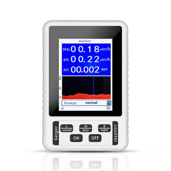 New XR-1 Nuclear Radiation Detector Color Display Screen Geiger Counter Personal Dosimeter Detectors Beta Gamma X-ray