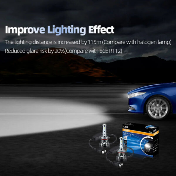 6f8c85f681afa517 OSRAM LEDriving YLZ HL H7 H4 LED Car Headlight H1 H8 H11 H16 HB3 HB4 HIR2 9012 12V 6000K Super Bright White Lamps Auto Bulb 2pcs
