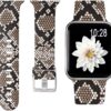 Laffav Compatible with Apple Watch Band 41mm 40mm 38mm iWatch Series 9 & Ultra 2 & SE & Ultra & Series 8/7/6/5/4/3/2/1 for Women Men, Colorful Jellyfish, M/L