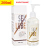 6fb32742005de05b 200ml Intimate Pleasure Body Erotic Water-Based Adult Sex Supplie Massage Oil Lubricant For Women Men
